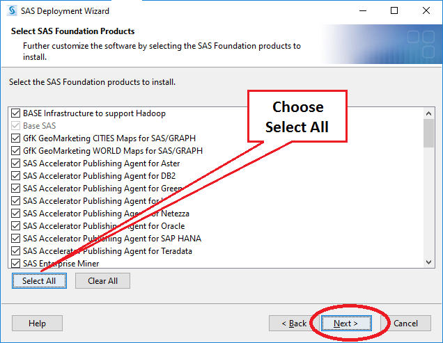 SAS 9.4 Install SAS Foundation Products